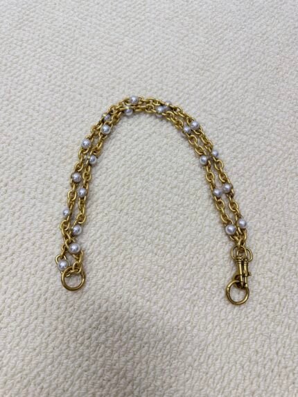 Pearl Metal Chain (2-in-1: Underarm & Crossbody)